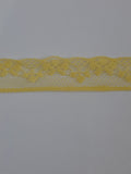 Lace by the Card - Yellow Tricot Flat from Birch Creative