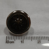 Button Singles - Plastic 15mm "Metal Look/Filligree/Shank" by Astor Buttons